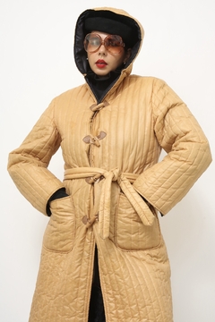 Imagem do Casaco puffer nutrisport mostarda