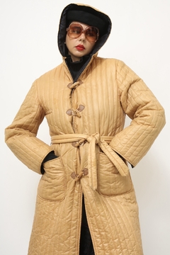 Casaco puffer nutrisport mostarda - loja online