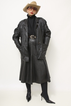 Blazer 100% couro bordado western na internet