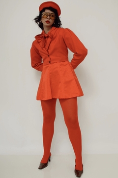 Imagem do Blazer vermelho cropped vintage