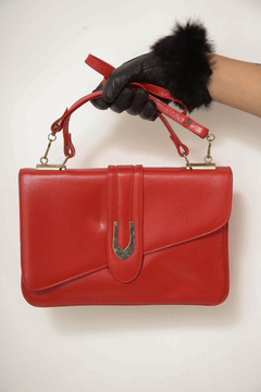 Bolsa vermelha estilo malinha