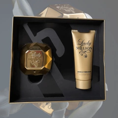Kit Lady Million Rabanne 80ml + Loção Hidratante Corporal 100ml na internet