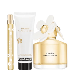 Kit Perfume Marc Jacobs Daisy Eau De Toilette 100ml + Loção Corporal 75ml + Travel Spray 10ml - comprar online