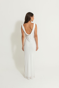 Vestido Sunrise branco na internet