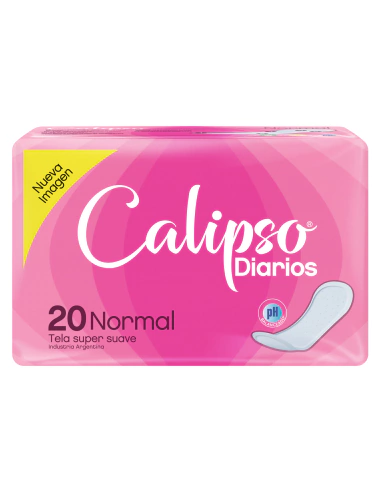 CALIPSO PROTECTORES DIARIOS X20 UNIDADES SIN PERFUME