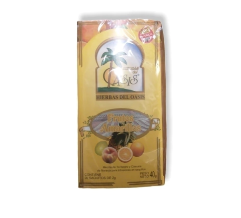 TE FRUTOS AMARILLOS 40GR HIERBAS DEL OASIS