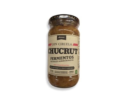 FERMENTOS NATURALES CHUCRUT CON CIRUELA 310GR RECETAS DE ENTONCES