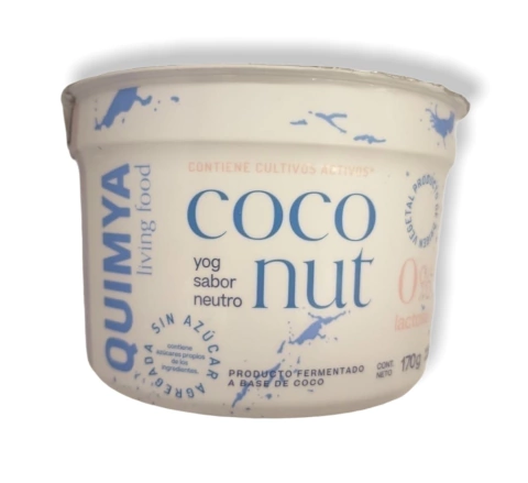YOGURT A BASE DE COCO NATURAL 170GR QUIMYA
