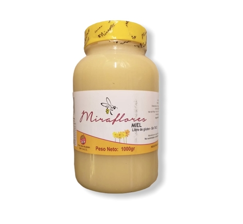 MIEL SOLIDA  1KG MIRAFLORES