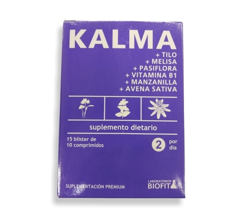 SEDANTE KALMA 10 COMPRIMIDOS X BLISTER BIOFIT