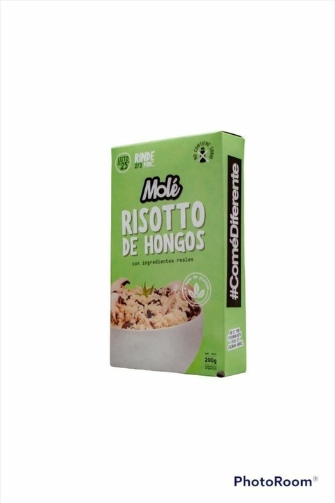 RISOTTO DE HONGOS LISTO EN 25´ 200GR MOLE