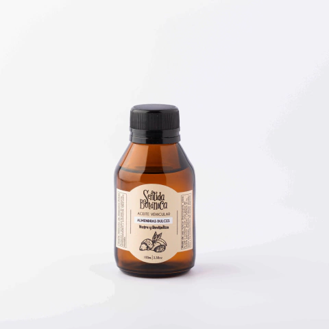 ACEITE VEHICULAR ALMENDRAS DULCES, NUTRE Y REVITALIZA 100ML SENTIDA BOTANICA