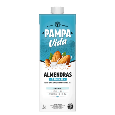 LECHE DE ALMENDRAS 1LT PAMPA VIDA