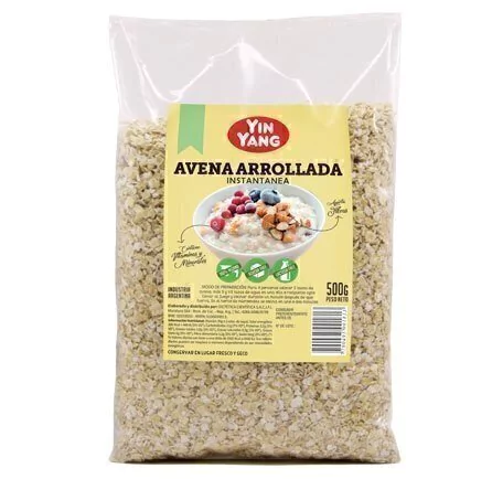 AVENA ARROLLADA INSTANTANEA 500GR YIN YANG