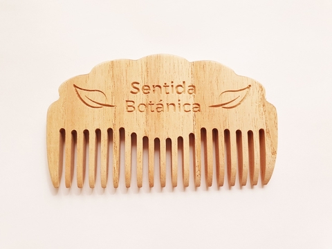 PEINE SUSTENTABLE DE MADERA IDEAL PARA CAIDA DE CABELLO 1U SENTIDO BOTANICA