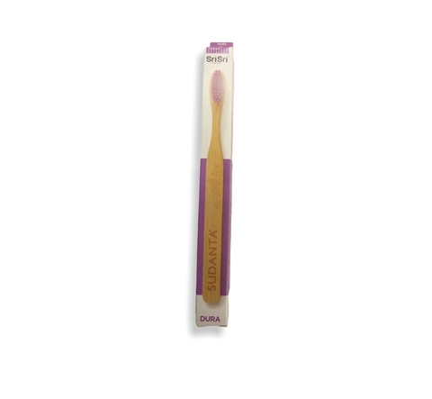 CEPILLO DE DIENTES DE BAMBU DURO 1U SRI SRI SUDANTA