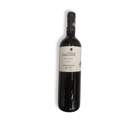 VINO ORGANICO MALBEC   750ML FAMILIA CECCHIN