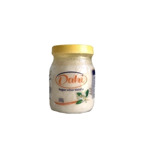 YOGUR ENTERO SABOR VAINILLA 200G DAHI