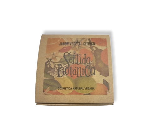 JABÓN VEGETAL CITRICO 100GR SENTIDO BOTANICA