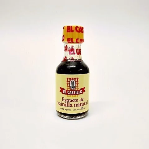 EXTRACTO DE VAINILLA NATURAL     30ML EL CASTILLO