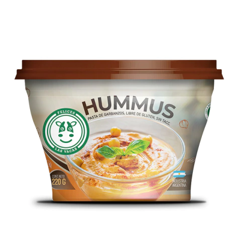 HUMMUS 220GR FELICES LAS VACAS