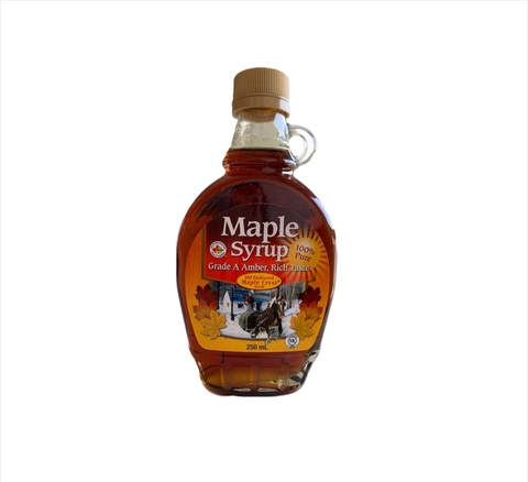SIROPE DE MAPLE 100% PURO 250ML MAPLE SYRUP