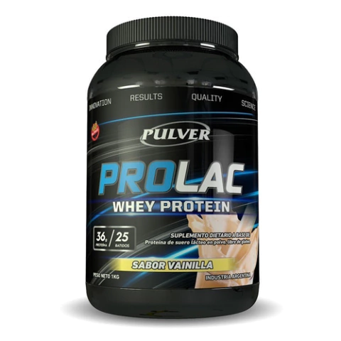 PROLAC WHEY PROTEIN SABOR VAINILLA 2KG PULVER