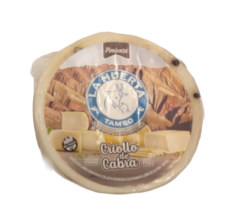 QUESO DE CABRA PIMIENTA GRANDE LA HUERTA TAMBO