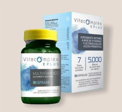 PROBIOTICO VITACOMPLEX C PLUS 30 CAPSULAS CRUDENCIO
