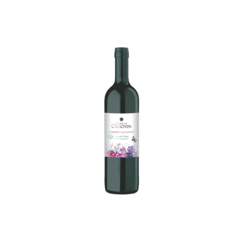 VINO ORGANICO SIN SULFITOS CABERNET SUAVIGNON 750ML FAMILIA CECCHIN