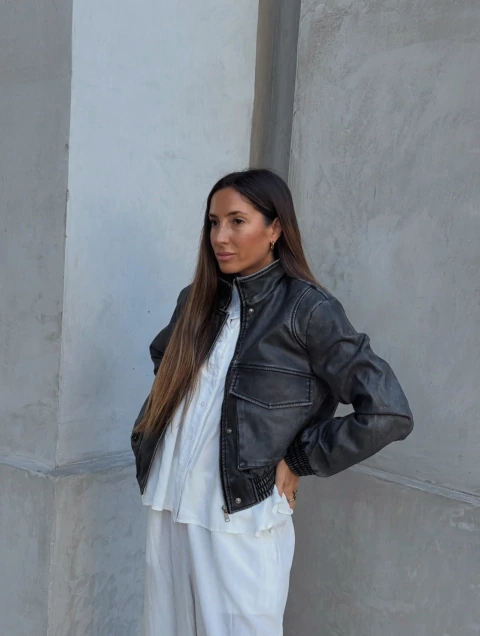 Jacket Leather - comprar online