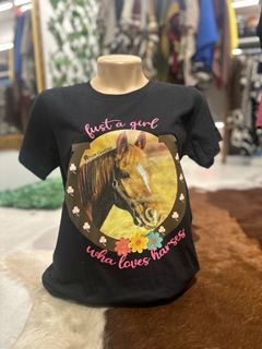 Tshirt Fem Just a Girl - comprar online