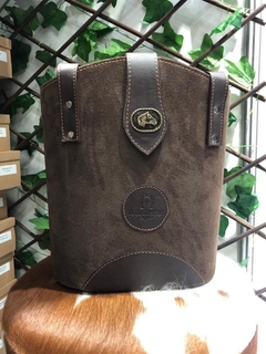 Mateira Modelo Bolsa Couro de Porco - Marrom - comprar online