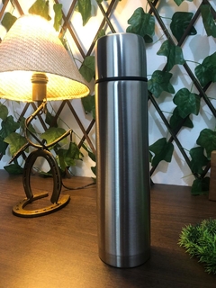 Garrafa Térmica Inox Modelo Bala 1lt