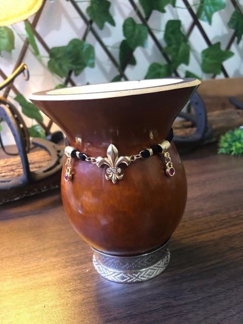 Chocker Cuia Flor de Lis