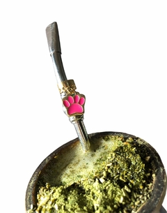Enfeite de Bomba Pata de Cachorro Rosa - comprar online