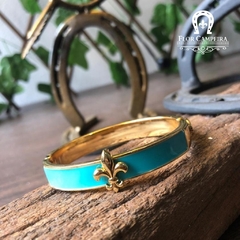Bracelete Flor de Lis - Flor Campeira Acessórios