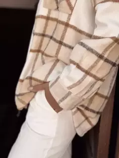 CAMISACO DAKOTA PAÑO / BROWN - comprar online
