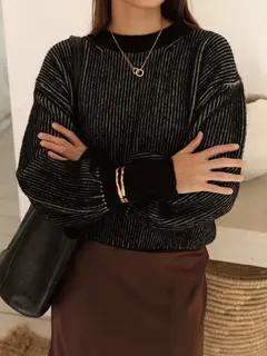 SWEATER COZYCLUB BLACK en internet
