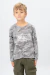 Remera camuflada M/L “Believe”