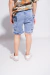 Bermuda jean jogger con fuelle NEVADA - tienda online
