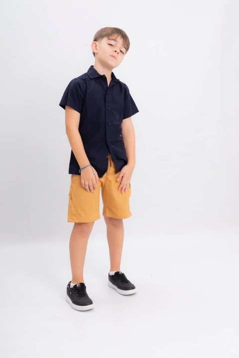 Bermuda gabardina jogger CARPINTERO - comprar online