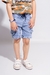 Bermuda jean jogger con fuelle NEVADA