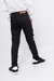 Pantalon chino satten NEGRO