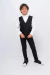 Pantalon chino satten NEGRO - Popeye Kids