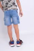 Bermuda jeans jogger cargo celeste en internet