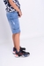 Bermuda jeans cargo grande celeste rotura en internet