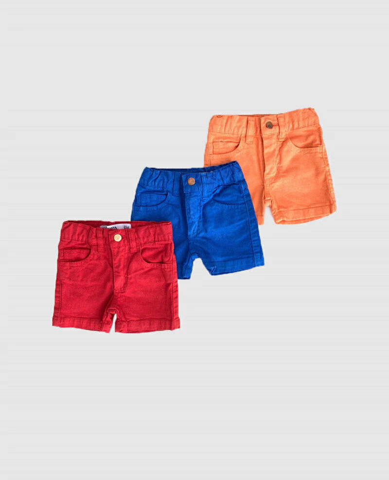 SHORT GABARDINA COLOR (QBV19-EDDIE)