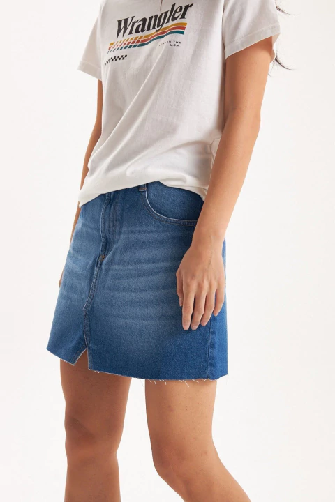 WRANGLER SKIRT MINI STONE UNICO (60016WM)