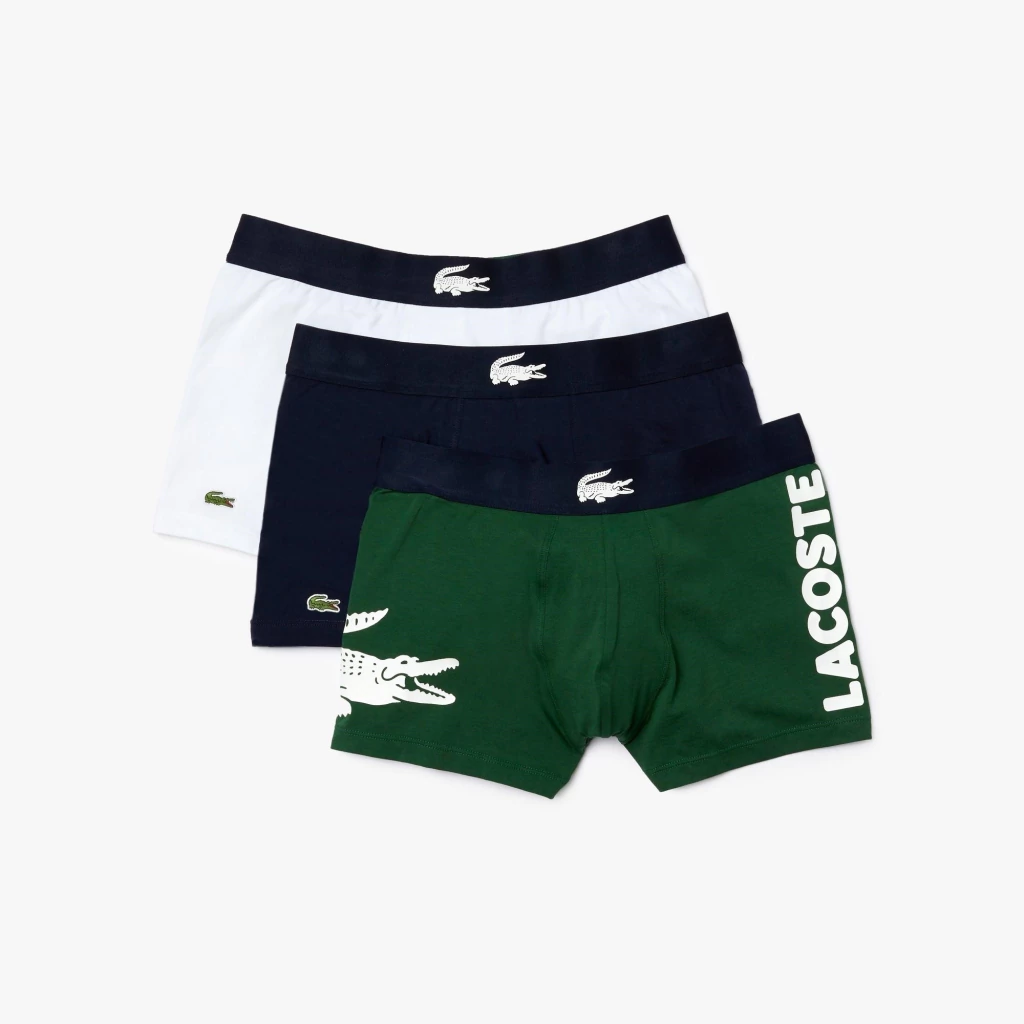 LACOSTE PACK DE 3 BOXERS COURTS (5H1803)